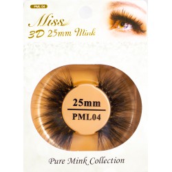Miss 3D 25mm mink Lash - PML04