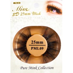 Miss 3D 25mm mink Lash - PML09